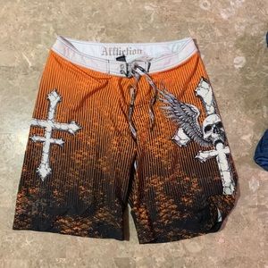 Affliction Swim Shorts